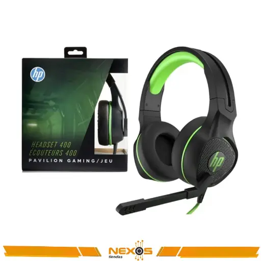 [1111113273] AURICULAR HP 400 PAVILION GAMING VERDE BINAURAL