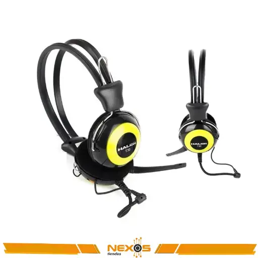 [1111113271] AURICULAR HALION T30 STEREO HEADPHONES AMARILLO
