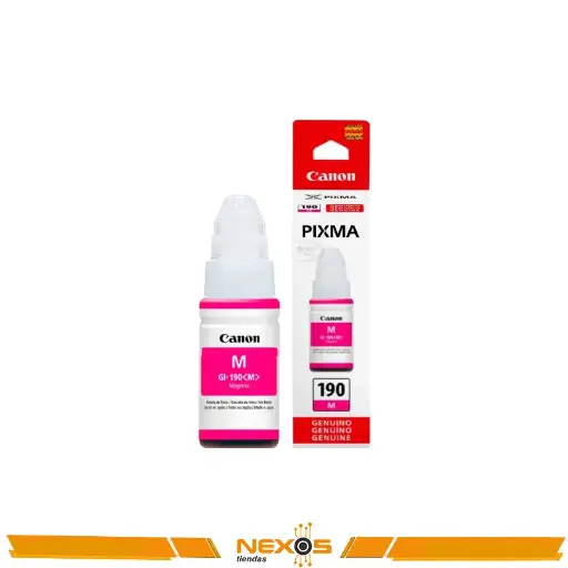 [1111113914] TINTA CANON GI-190 M MAGENTA ORIGINAL 70ML