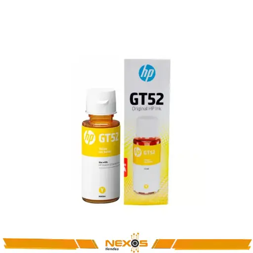 [1111113920] TINTA HP GT52 AMARILLO 70ML