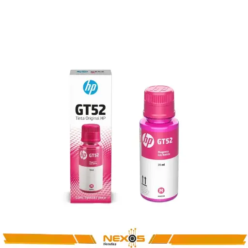 [1111113922] TINTA HP GT52 MAGENTA 70ML