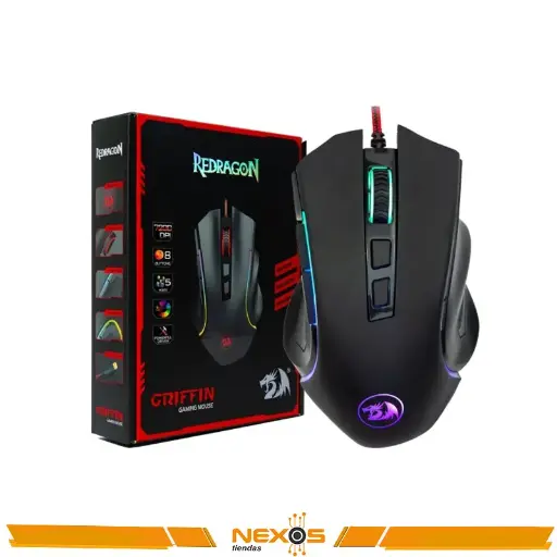 [1111113681] MOUSE REDRAGON GRIFFIN M607 GAMING LED-RGB