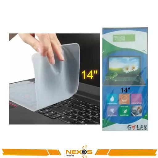 [1111113778] PROTECTOR DE TECLADO 14" PARA LAPTOP