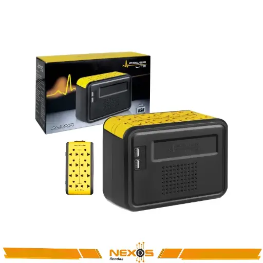 [1111113395] ESTABILIZADOR POWER LITE ALTAIR PLI 1100 USB 1000VA 8 SALIDAS + 2 PUERTOS USB