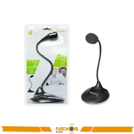[1111113550] MICROFONO PEDESTAL HALION TM-4 NEGRO