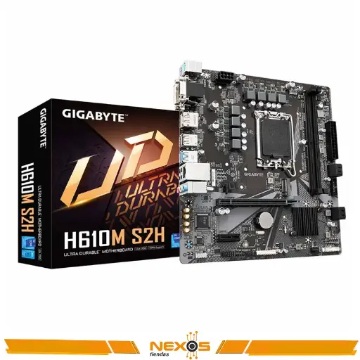 [11111111247] PLACA MADRE GIGABYTE H610M S2H DDR5 CHIPSET INTEL H670, LGA 1700, MICRO ATX