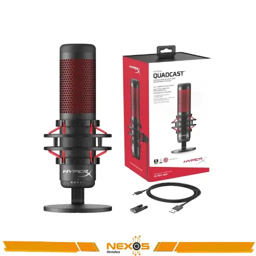 [111151802] MICROFONO HYPERX QUADCAST PROFESIONAL