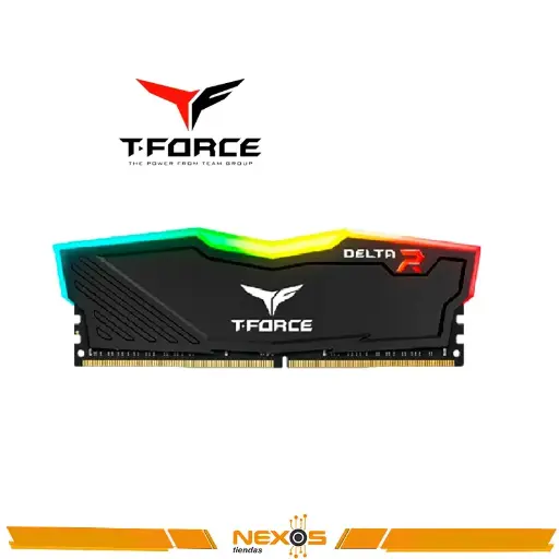 [1111111437] MEMORIA RAM TEAMGROUP T-FORCE DELTA 16GB DDR4-3200 MHZ LED-RGB