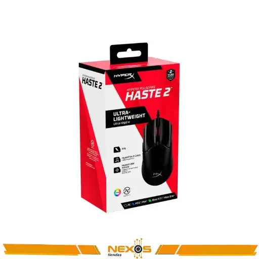 [111151824] MOUSE HYPERX PULSEFIRE HASTE 2 ULTRA-LIGHTWEIGHT