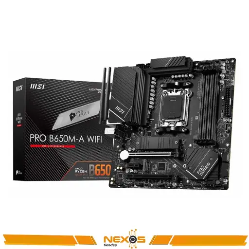 [111151859] PLACA MADRE MSI PRO B650M-A WIFI DDR5 M.2 PCIE 5.0 RYZEN AM5