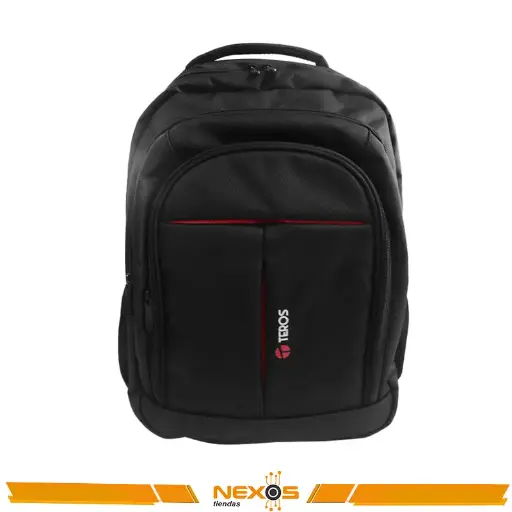 [111151810] MOCHILA PARA LAPTOP TEROS TE-IDS18560, POLIÉSTER, NOTEBOOK HASTA 15.6", NEGRO.