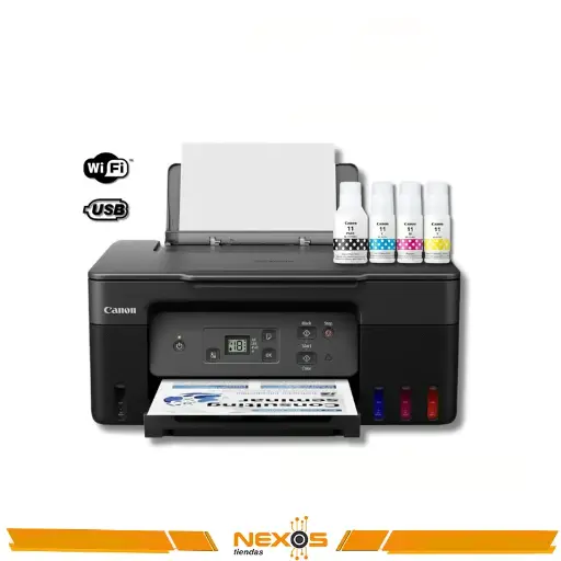 [111151770] IMPRESORA CANON PIXMA G3170 MULTIFUNCIONAL IMPRIME COPIA ESCANEA WIFI A NEGRO Y COLORES