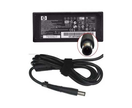 [111151719] CARGADOR DE LAPTOP PARA HP PIN AGUJA 18.5V 3.5A 65W / 7.4*5.0