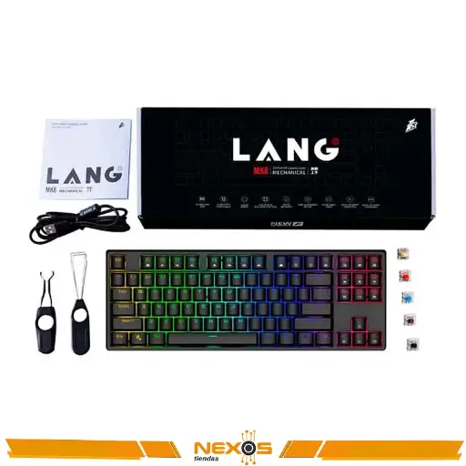 [111151887] TECLADO LANG MK8 KEYBOARD REVIEW