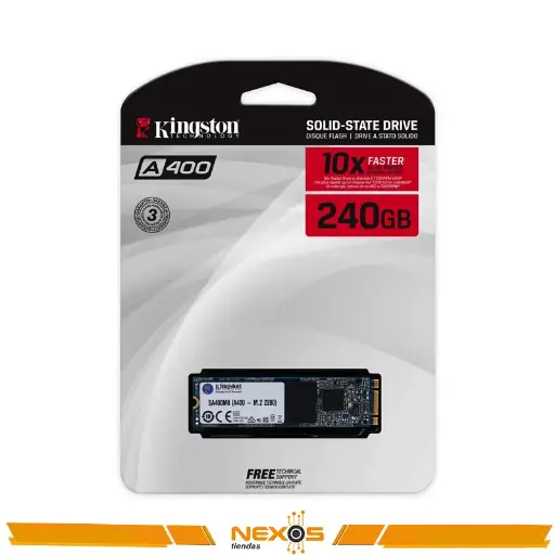 [111151917] UNIDAD SOLIDA KINGSTON A400 240GB SATA M.2