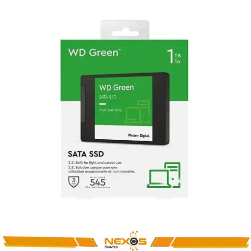 [111151930] UNIDAD SOLIDA WD GREEN SATA 1TB 2.5"