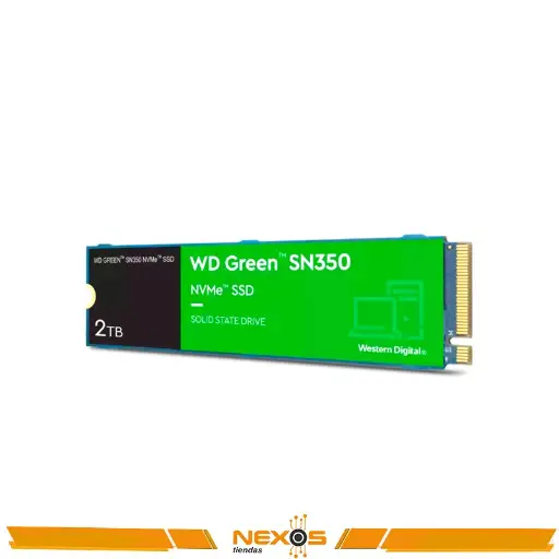 [111151933] UNIDAD SOLIDA WD GREEN SN350 2TB NVME M.2 2280 PCIE GEN3 X4