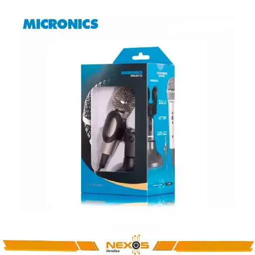 [111151803] MICROFONO MICRONICS ERUDITO MIC P801 ALAMBRICO CABLE 1.8M PEDESTAL