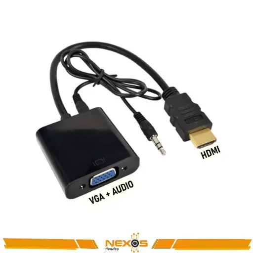 [111151694] CABLE ADAPTADOR HDMI A VGA + AUDIO