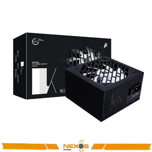 [11111111205] FUENTE DE PODER 1STPLAYER 750W ATX, PS-750FK, NO MODULAR, COLOR NEGRO