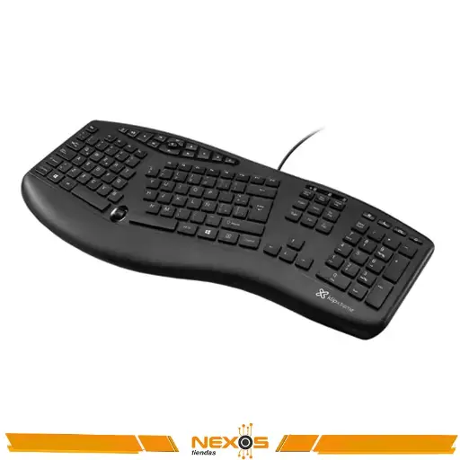 [111151886] TECLADO KLIP XTREME KBK-250 ERGONOMICO USB ESPAÑOL