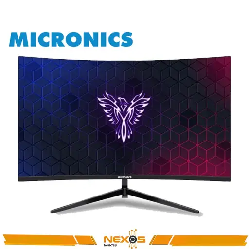 [1111111258] MONITOR MICRONICS BRICKELL DG24FC 24” FHD 75HZ 1920X1080 CURVO 