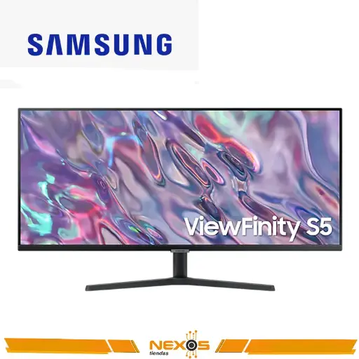 [1111111290] MONITOR SAMSUNG VIEWFINITY S5 LS34C500GALXPE 34” LCD VA, Ultra-WQHD (3440x1440), HDMIx2/DP/HP-IN