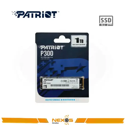 [111151922] UNIDAD SOLIDA PATRIOT P300 1TB M.2 NVME