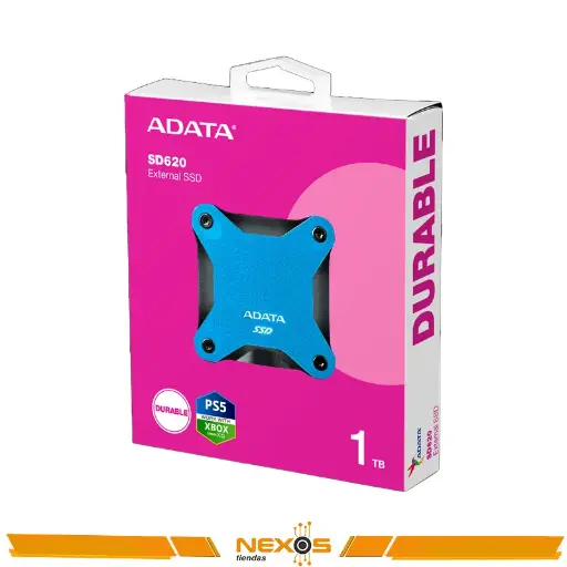 [111151912] UNIDAD SOLIDA EXTERNO ADATA SD620-1TCBL 1TB