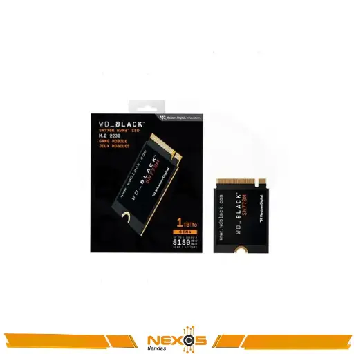 [111151926] UNIDAD SOLIDA WD BLACK SN770M 1TB M.2 NVME 2230 PCIe Gen 4.0 