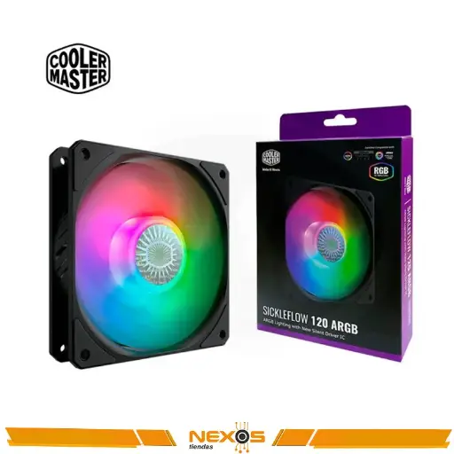 [111151724] COOLER COOLER MASTER SICKLEFLOW 120 ARGB 