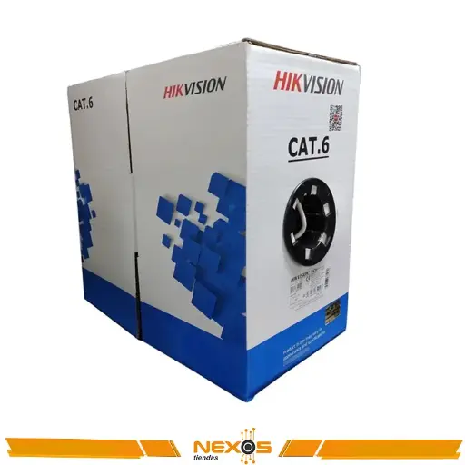 [111151713] CABLE UTP HIKVISION CAT6E 305 METROS