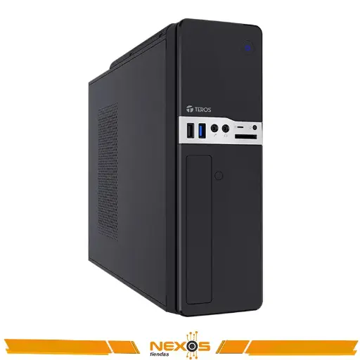 [111111547] CASE TEROS TE-1032 SLIM 250W, 1 USB 3.0 Y 1 USB 2.0, AUDIO HD, DVD