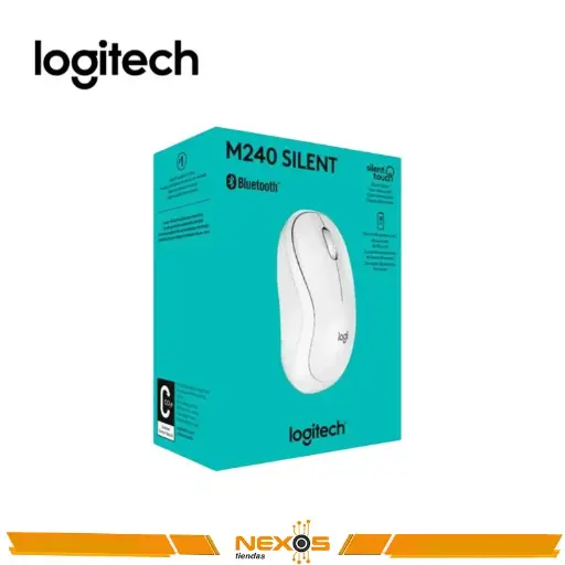 [11111115601] MOUSE LOGITECH M240 SILENT BLUETOOTH BLANCO