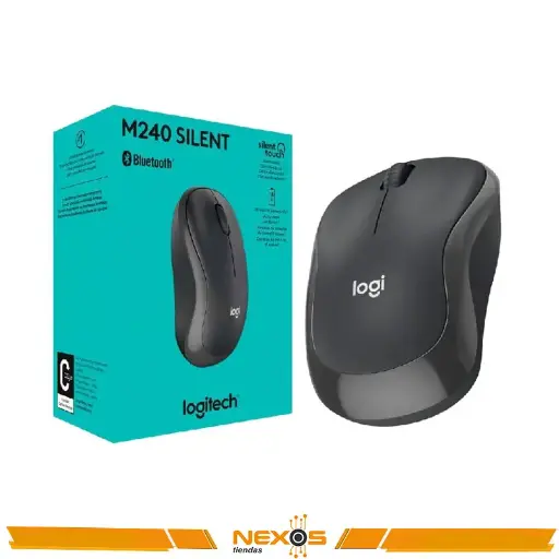 [1111111602] MOUSE LOGITECH M240 SILENT BLUETOOTH NEGRO