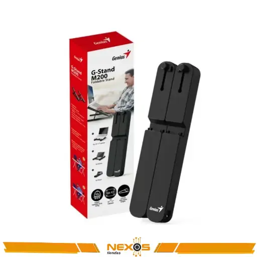 [11111111464] BASE GENIUS PLEGABLE 6 NIVELES PARA NOTEBOOK TABLET G-STAND M200 