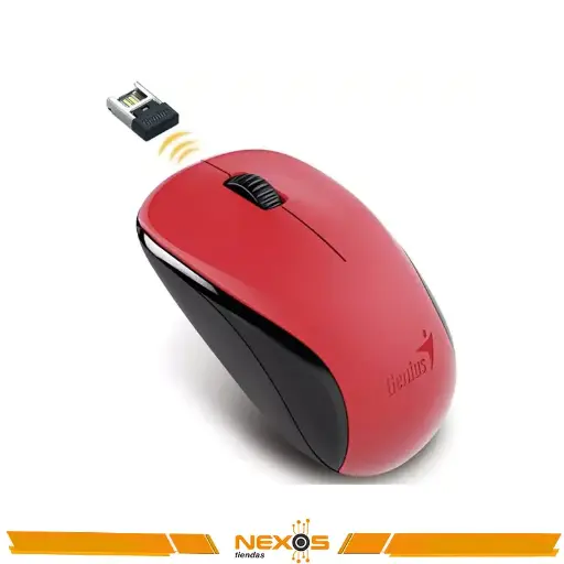 [11111111608] MOUSE WIRELESS GENIUS NX-7000 ROJO