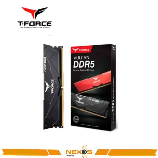 [111111702] MEMORIA RAM TEAMGROUP T-Force VULCAN DDR5 16GB DDR5-5600 MHz