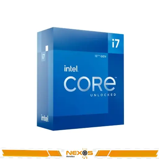 [1111111624] MICROPROCESADOR INTEL CORE i7-12700KF, 2.70 / 5.00GHz, 25MB SMARTCACHE LGA1700, Intel 7(10nm)