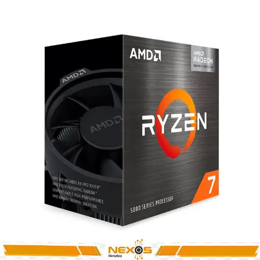 MICROPROCESADOR AMD RYZEN 7 5700G 3.8GHZ 8 NUCLEOS, AM4, 7nm, 65W.