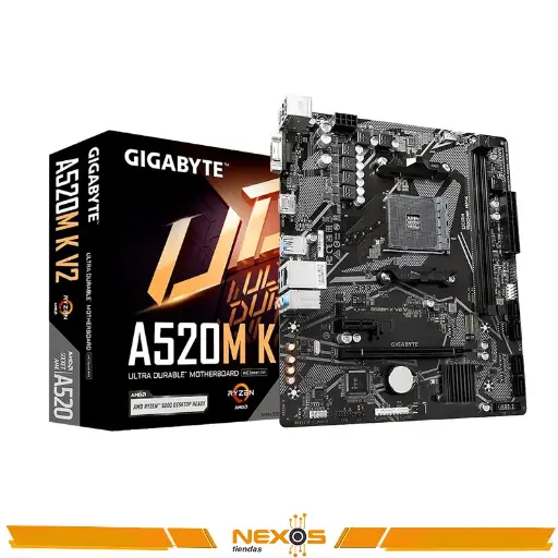 [11111713] PLACA MADRE GIGABYTE A520M K AM4 S/V/L DDR4