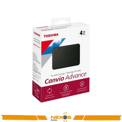 [111111712] DISCO DURO EXTERNO TOSHIBA CANVIO ADVANCE 4TB