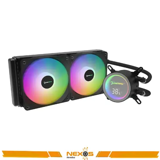 COOLER PARA PC GAMEPOWER SKADI INFINIY 240 AIO A-RGB ENFRIAMIENTO LIQUIDO, INTEL LGA 1700, AMD AM5