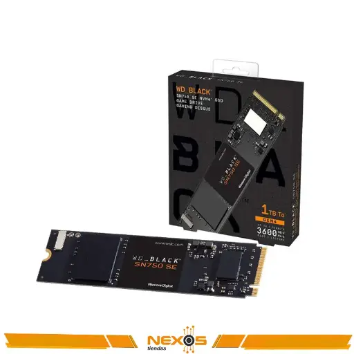 [1111111715] UNIDAD SOLIDA WD BLACK SN770 1TB NVME M.2 2280 PCIE GEN 4.0 X4.