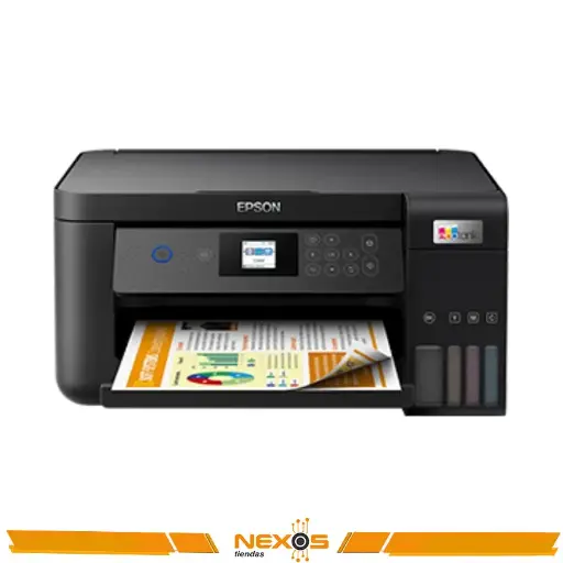 [111111728] IMPRESORA EPSON ECOTANK L4260 MULTIFUNCIONAL IMPRIME COPIA ESCANEA WIFI DUPLEX NEGRO Y COLORES 