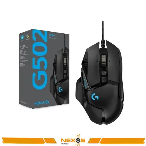 [1111111736] MOUSE LOGITECH G502 HERO GAMING 16K DPI 