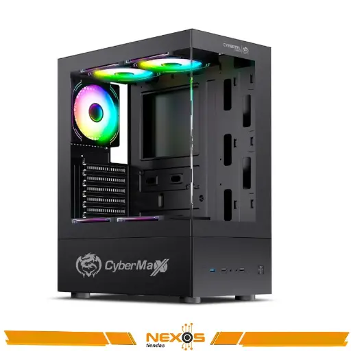[1111111790] CASE ATX CYBERTEL EPICO- CBX 5008R BLACK 