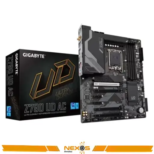PLACA MADRE GIGABYTE Z790 UD AC REV 1.0) CHIPSET INTEL Z790, LGA1700, ATX DDR5