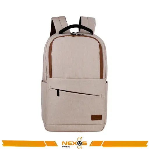 [1111111828] MOCHILA TEROS CITY BEIGE TE-ACS9012BG, PARA NOTEBOOKS DE HASTA 15.6" 
