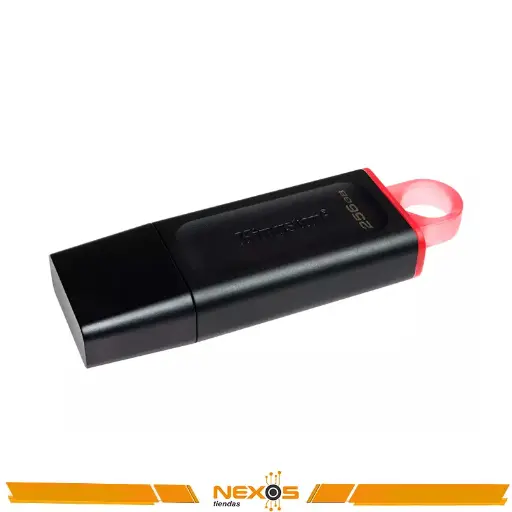 [1111111839] MEMORIA USB KINGSTON 256GB DATATRAVELER EXODIA USB 3.2 GEN 1, COLOR ROJO